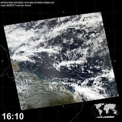 Level 1B Image at: 1610 UTC