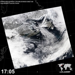 Level 1B Image at: 1705 UTC