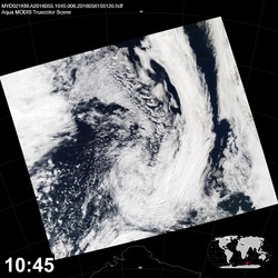 Level 1B Image at: 1045 UTC