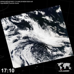 Level 1B Image at: 1710 UTC