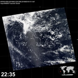 Level 1B Image at: 2235 UTC