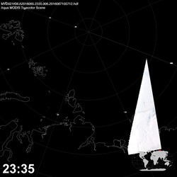Level 1B Image at: 2335 UTC