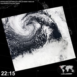 Level 1B Image at: 2215 UTC