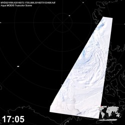 Level 1B Image at: 1705 UTC