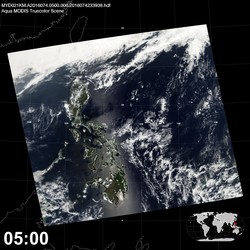 Level 1B Image at: 0500 UTC