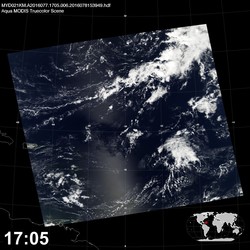 Level 1B Image at: 1705 UTC