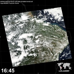 Level 1B Image at: 1645 UTC