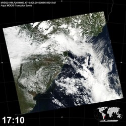 Level 1B Image at: 1710 UTC