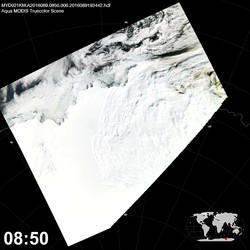 Level 1B Image at: 0850 UTC