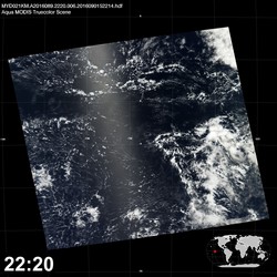 Level 1B Image at: 2220 UTC