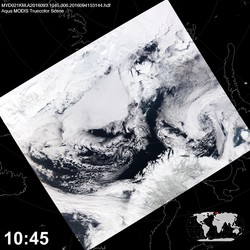 Level 1B Image at: 1045 UTC