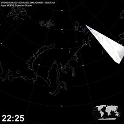 Level 1B Image at: 2225 UTC