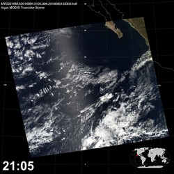 Level 1B Image at: 2105 UTC