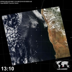 Level 1B Image at: 1310 UTC