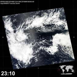 Level 1B Image at: 2310 UTC