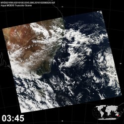 Level 1B Image at: 0345 UTC