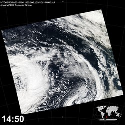 Level 1B Image at: 1450 UTC