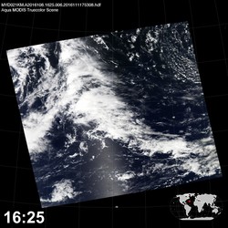 Level 1B Image at: 1625 UTC