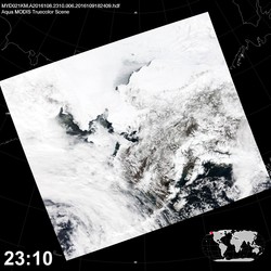 Level 1B Image at: 2310 UTC