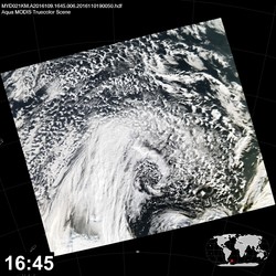 Level 1B Image at: 1645 UTC