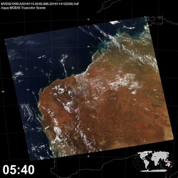 Level 1B Image at: 0540 UTC