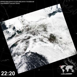 Level 1B Image at: 2220 UTC