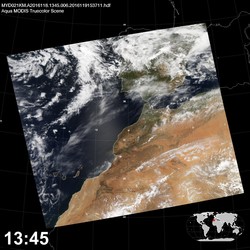 Level 1B Image at: 1345 UTC