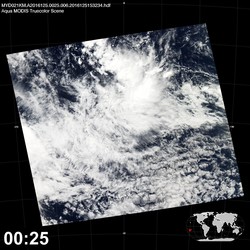 Level 1B Image at: 0025 UTC