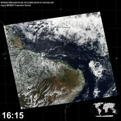 Level 1B Image at: 1615 UTC