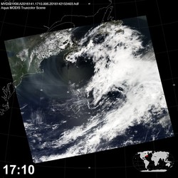 Level 1B Image at: 1710 UTC