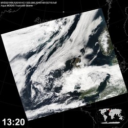 Level 1B Image at: 1320 UTC