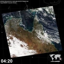 Level 1B Image at: 0420 UTC