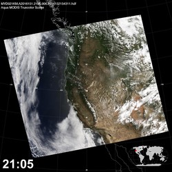 Level 1B Image at: 2105 UTC