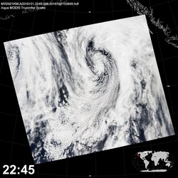 Level 1B Image at: 2245 UTC