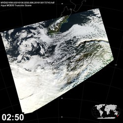 Level 1B Image at: 0250 UTC