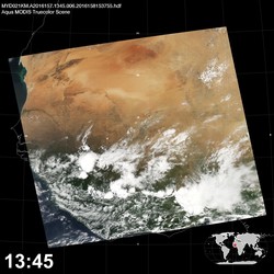 Level 1B Image at: 1345 UTC