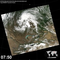 Level 1B Image at: 0750 UTC