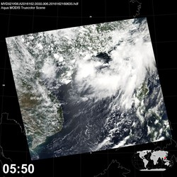 Level 1B Image at: 0550 UTC