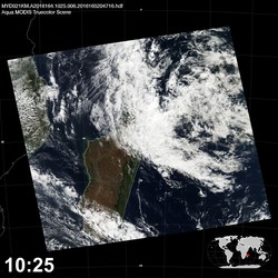 Level 1B Image at: 1025 UTC