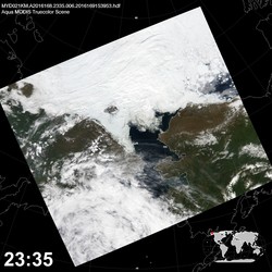 Level 1B Image at: 2335 UTC