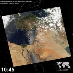 Level 1B Image at: 1045 UTC