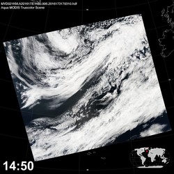 Level 1B Image at: 1450 UTC