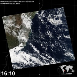 Level 1B Image at: 1610 UTC