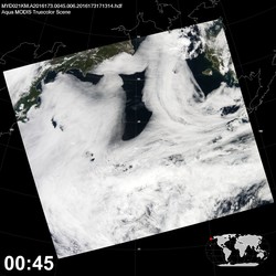 Level 1B Image at: 0045 UTC