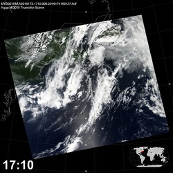 Level 1B Image at: 1710 UTC