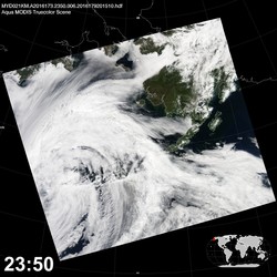 Level 1B Image at: 2350 UTC