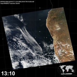 Level 1B Image at: 1310 UTC