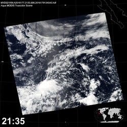 Level 1B Image at: 2135 UTC