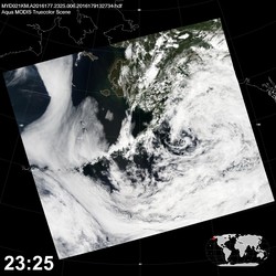 Level 1B Image at: 2325 UTC