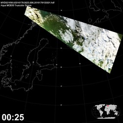 Level 1B Image at: 0025 UTC